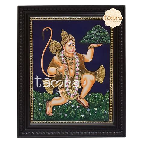 Buy Hanuman Tanjore Painting Online By Tamra Handicrafts