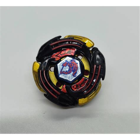 Pre Loved Takara Tomy Beyblade Metal Fusion Lightning L Drago Black