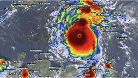 Hurricane Beryl Strengthens Into A Category 5 Storm Becoming The