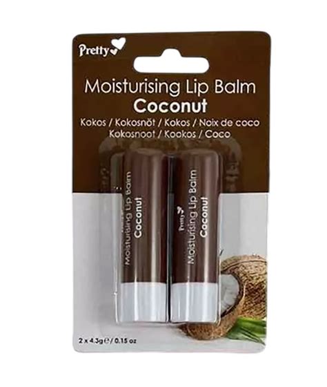 Lips Treatment Pretty Moisturising Lip Balm Coconut Pakswholesale