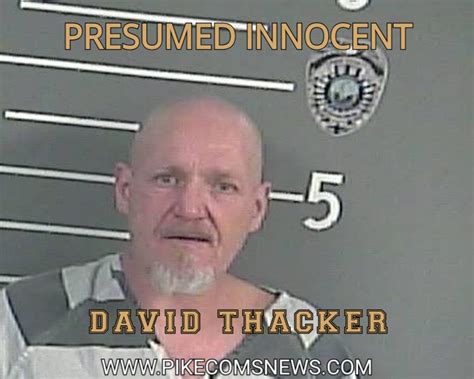 David Thacker Pike County Mugshots