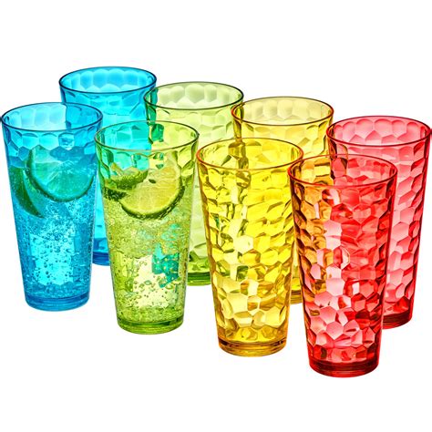 Buy Amazing Abby Iceberg 24 Ounce Plastic Tumblers Set Of 8