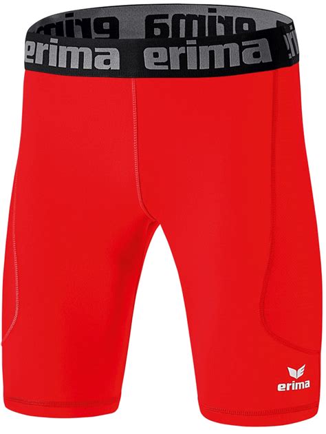 Erima Elemental Tights Kurz Rot Online Kaufen