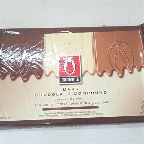 Jual Tulip Dark Chocolate Compound Kg Shopee Indonesia