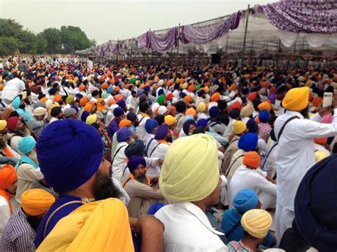 PICTORIAL: Sea of Sikh Sangat in Shaheedi Samagam of Bhai Krishan Bhagwan Singh, Bhai Gurjit ...