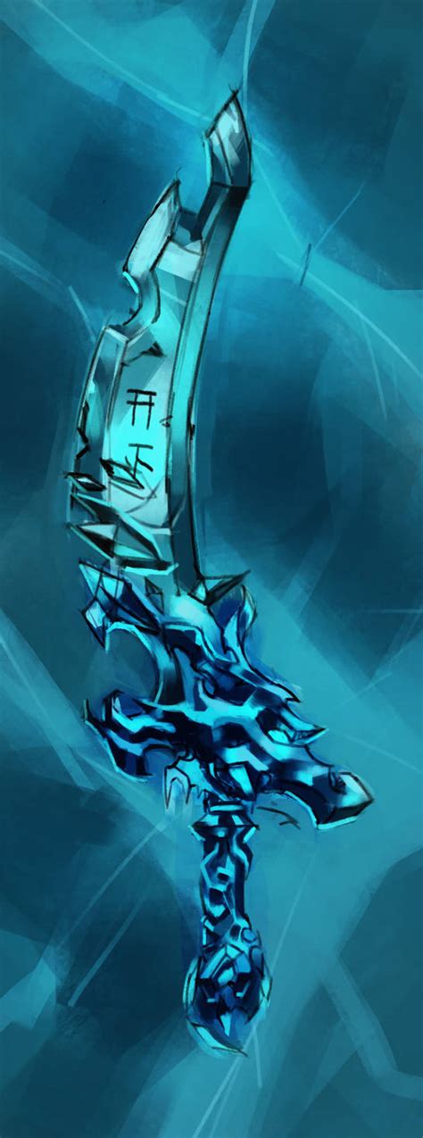 Ice Sword Concept Art By Carlos Way On Deviantart