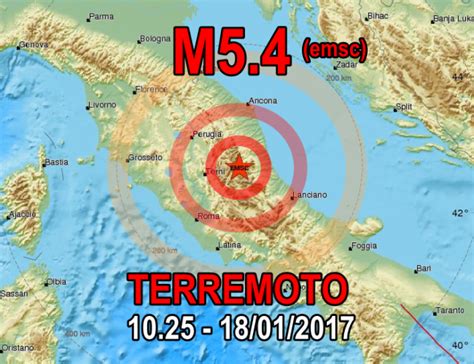 Ultimora Intensa Scossa Di Terremoto Scuote Il Centro Italia La