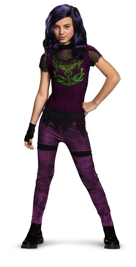 Kids Disney Descendants Mal Girls Costume 4199 The Costume Land