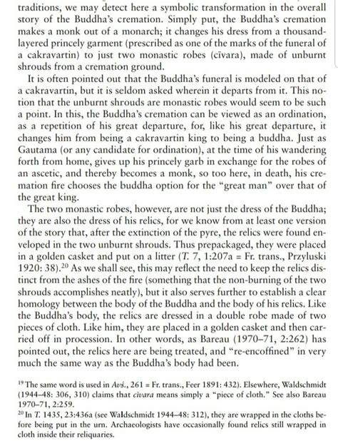 Signs of Enlightenment Thread on Buddhist Relics Few aspects of religion are looked at with as ...