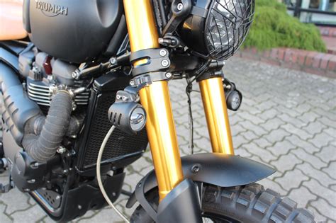 Details Zum Custom Bike Triumph Scrambler Xe Des H Ndlers Triumph