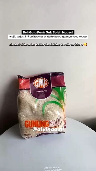 GULA PASIR GMP GUNUNG MADU 1KG Lazada Indonesia