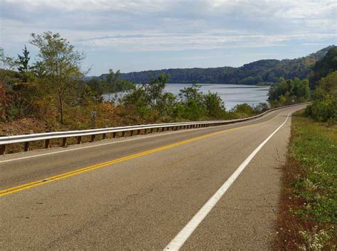 The Ohio River Scenic Byway On An American Road Trip