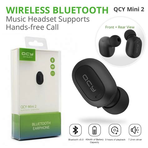 Buy QCY Mini 2 Bluetooth Handsfree Best Price In Pakistan