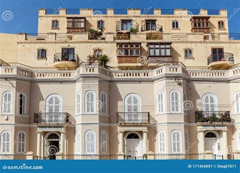 Malta Architecture Facade Of A House Stock Image Image Of Island