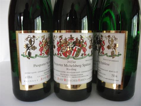 Josef Reuscher Erben Piesporter Michelsberg Riesling Sp Tlese