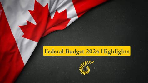 Canada’s Federal Budget 2024 Highlights