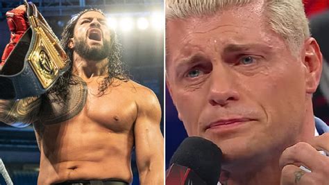 Cody Rhodes Losing To Roman Reigns At Wrestlemania 40 Because Of Wwe