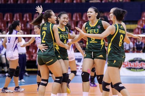 UAAP Volleyball FEU Tramples Adamson For First Win Inquirer Sports