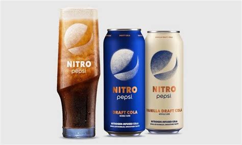 Pepsi Launches Nitro Pepsi The First Ever Nitrogen Infused Cola