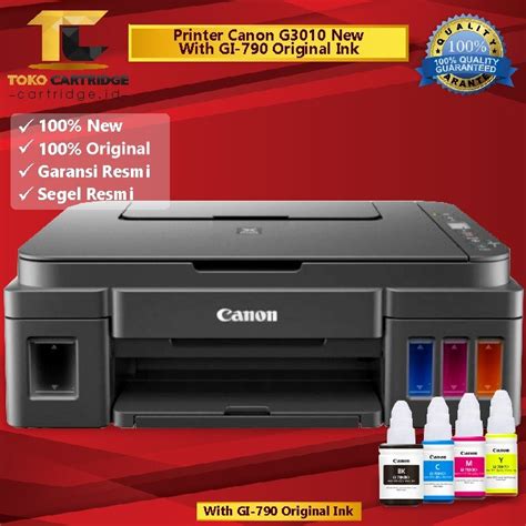 Jual Printer Canon Pixma G G Wireless Print Scan Copy Wifi New