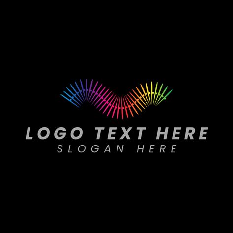 Abstract Rainbow Wave Logo | BrandCrowd Logo Maker