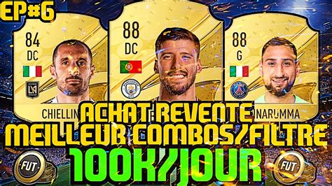 Fifa Achat Revente Les Meilleurs Combos Filtres Tech Ep