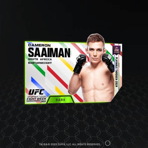 Cameron Saaiman 2023 IFW Set RARE NFT For Sale 2022 23 Reignmakers