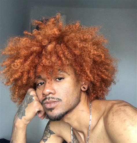 Colored Curly Hair Black Curly Hair Red Hair Mens Braids Hairstyles Black Men Hairstyles