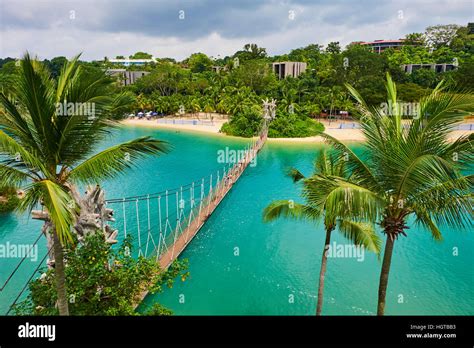 Singapore, Sentosa Island, Palawan Beach, Sentosa Stock Photo - Alamy