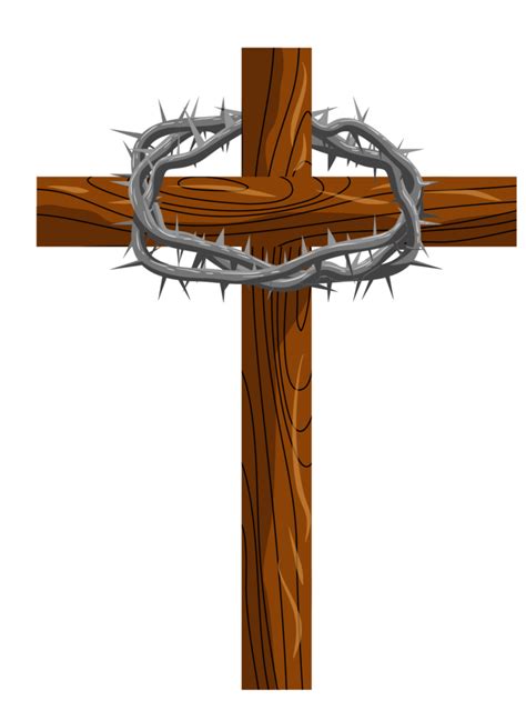 Cross Crown Thorn Png