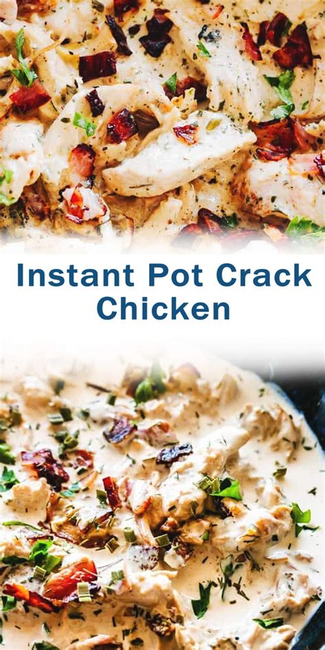 Instant Pot Crack Chicken Legend Tasty Recipes