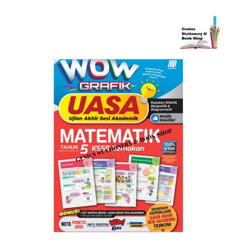 Buku Rujukan WOW GRAFIK UASA KSSR MATEMATIK TAHUN 5 2023 Shopee