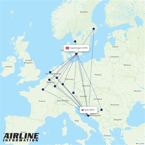 Airlines With Flights From Split To Copenhagen Spu To Cph Airline