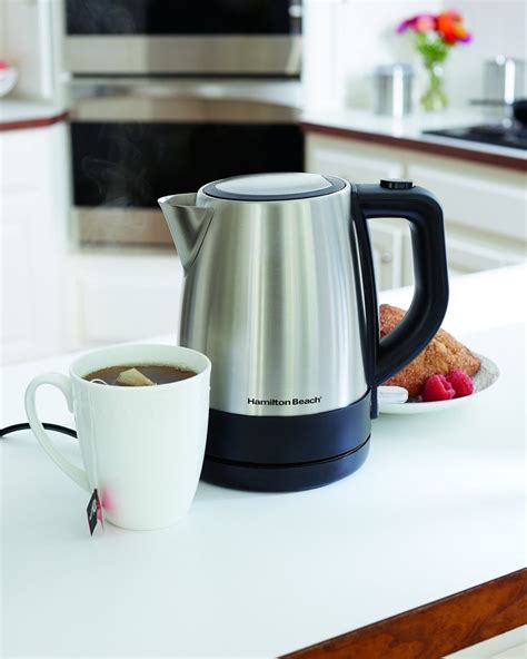 Hamilton Beach Electric Tea Kettle Water Boiler Heater 1 L