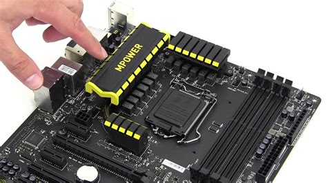 MSI Z97 MPower Motherboard Unboxing Overview YouTube