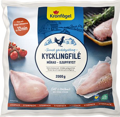 Fryst Kycklingfil Storpack Kg Kyckling Fr N Kronf Gel