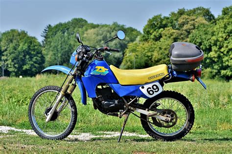 Motorsykkel Enduro Suzuki Ts Gratis Foto P Pixabay