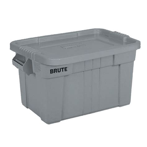 Rubbermaid Commercial Products Brute 20-Gallon Tote with Standard Snap ...