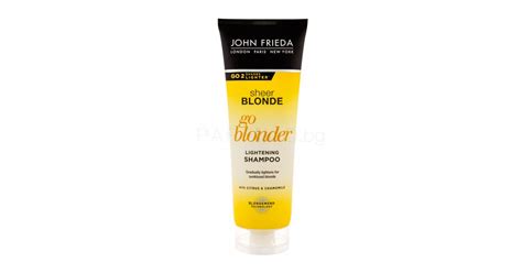 John Frieda Sheer Blonde Go Blonder Шампоан за жени 250 ml Parfimo bg