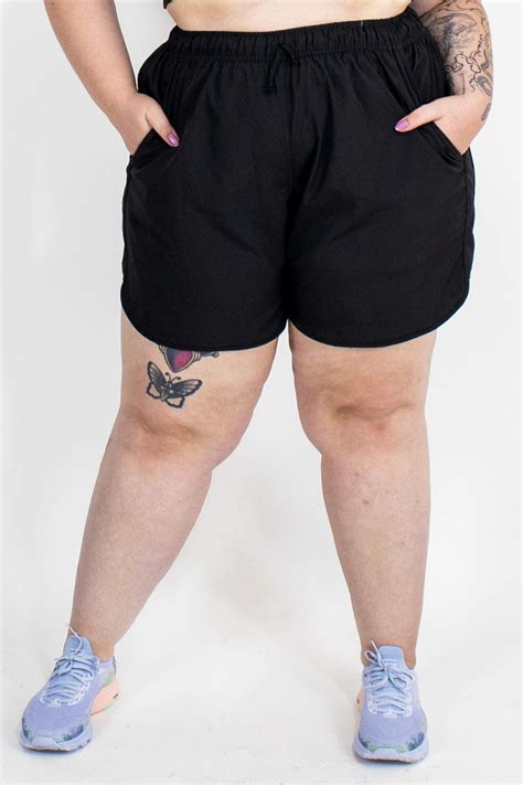 Short Tactel Plus Size Dryfit Elastano Modaliss