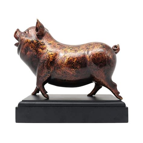 Feng Shui Home Decorating Pig - Modern Sculpture Artist