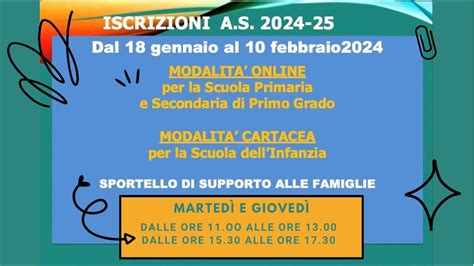 I C G VERGA FIUMEFREDDO DI SICILIA ISCRIZIONI A S 2024 2025 YouTube