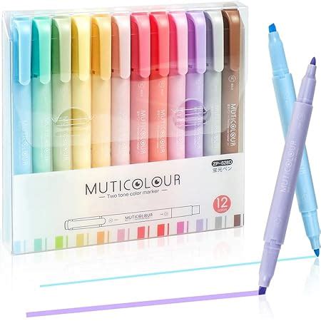 Surligneur Pastel Shuttle Art Couleurs Pastel De Stylos Surligneurs