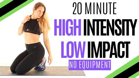 20 Minute Workout Low Impact Cardio⭐burn 200 Calories 🔥 Hilit Free