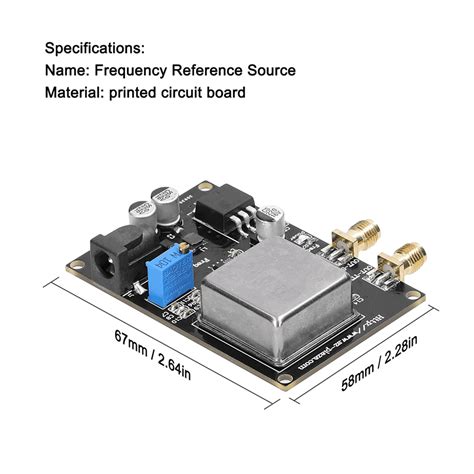 2X OCXO 10MHz Frequency Reference Module Frequency Reference Source Low