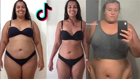 Tiktok Weight Loss Compilation 012 YouTube