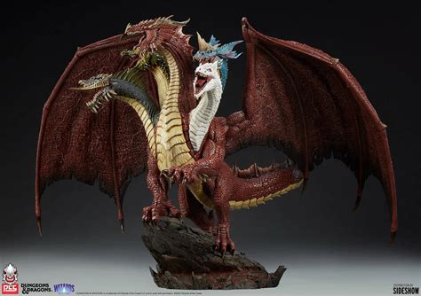 Dungeons And Dragons Tiamat Rises To Power With Incredible Pcs Statue