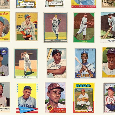 MLB Hall of Fame Baseball Card Poster Art Print HOF - Etsy