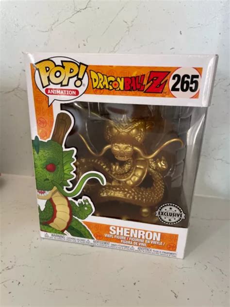 POP FUNKO ANIMATION Dragon Ball Z Shenron Doré Exclusive N265 EUR 65