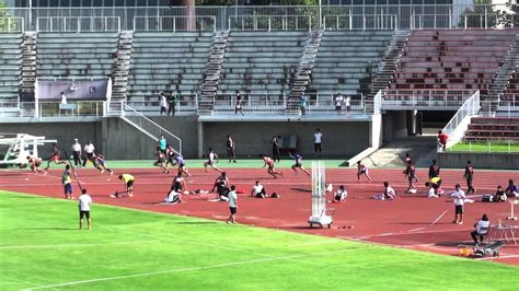 茨城県陸上 県北地区 高校陸上 新人戦 男子4×100m決勝 20130907 Youtube